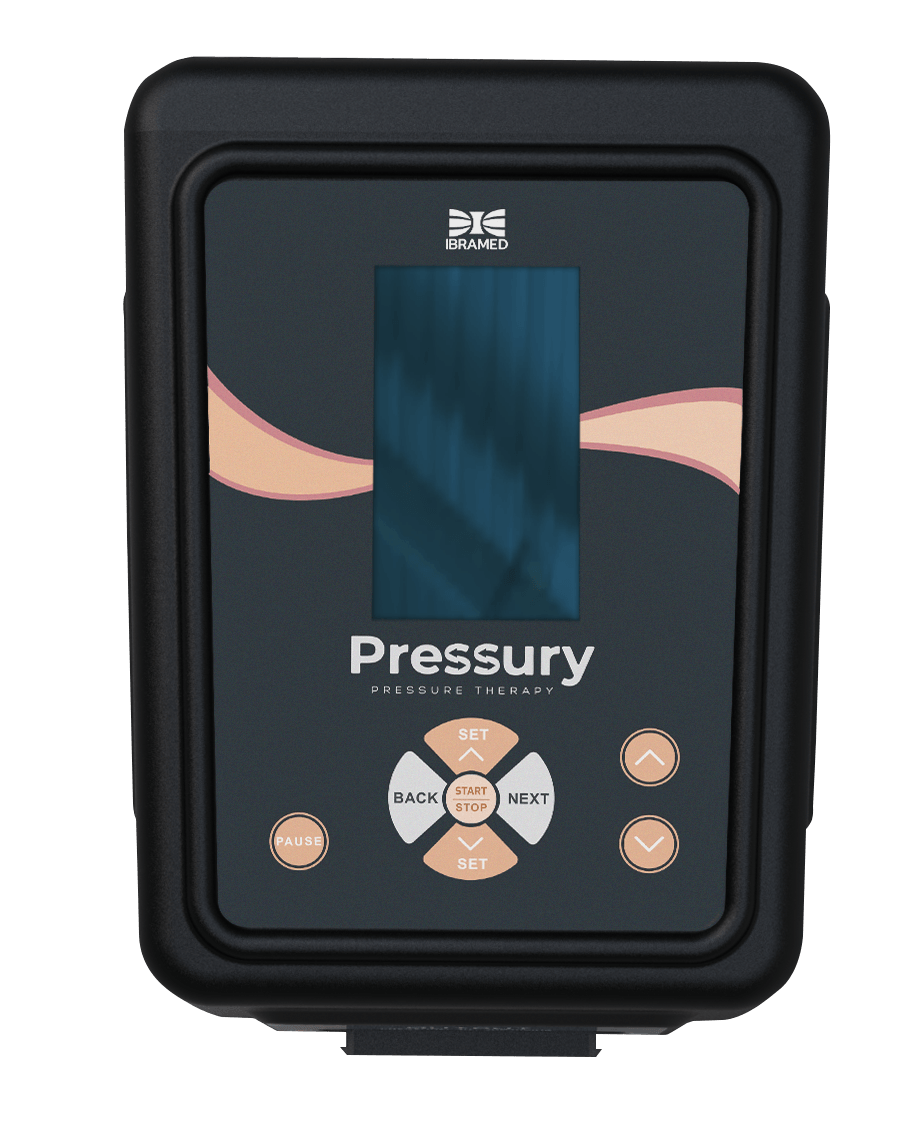 Pressury Aparelho de Pressoterapia com 6 câmaras - Ibramed - Med Sam