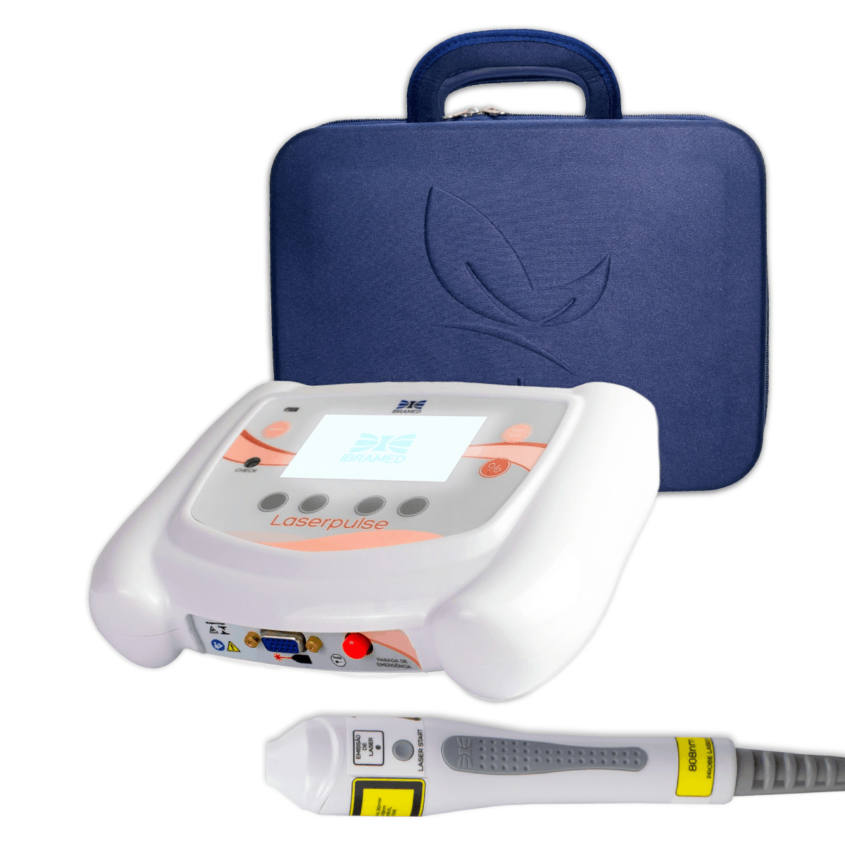 Kit Laserpulse com Probe 4 808 NM com Maleta- Ibramed - Med Sam